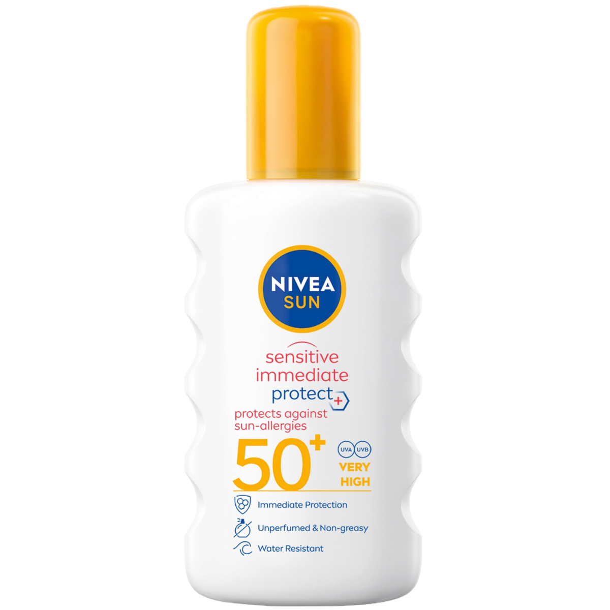 Spray pentru protectie solara impotriva alergiilor SPF50+, 200ml, Nivea