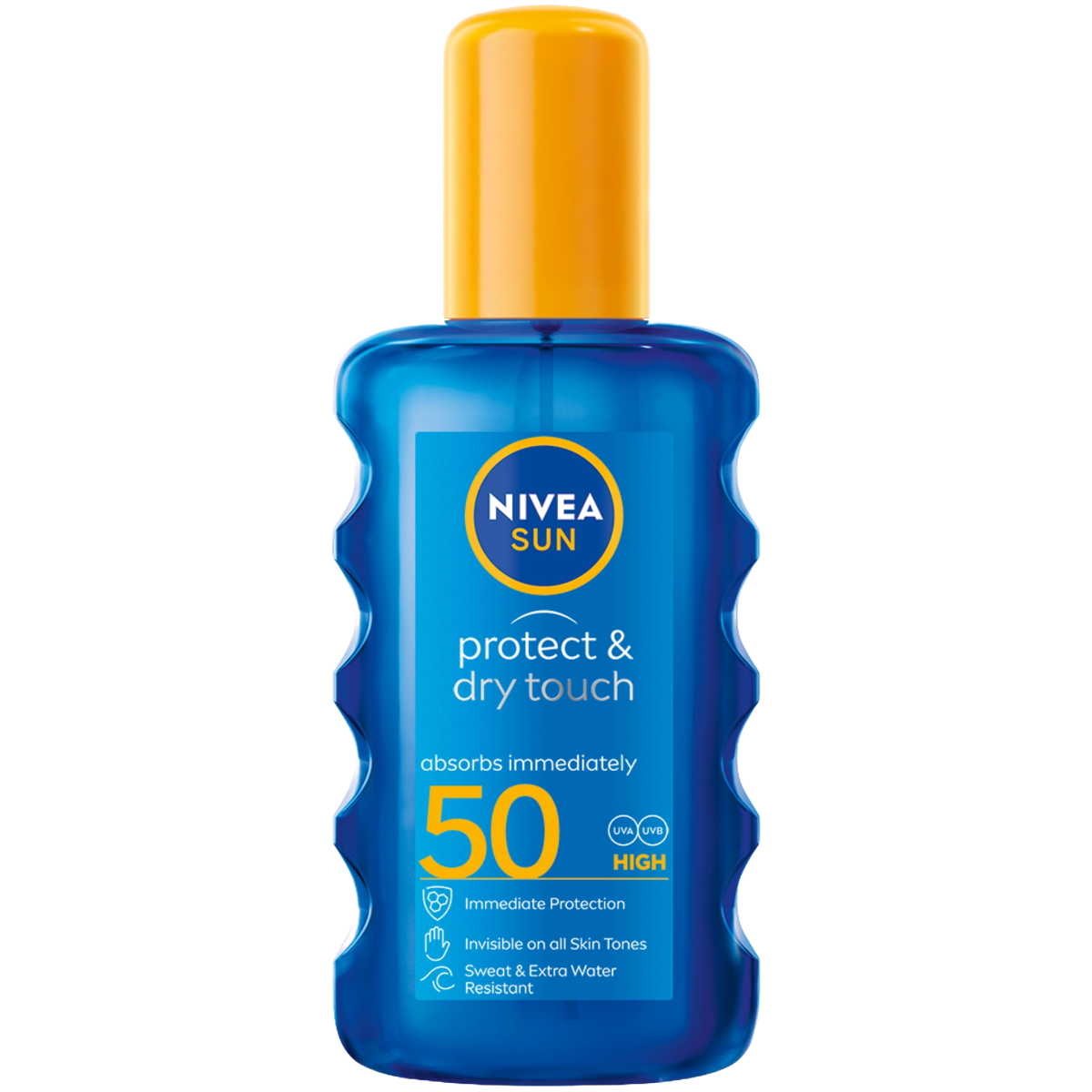 Spray pentru protectie solara SPF50 Dry Touch Invisible, 200ml, Nivea