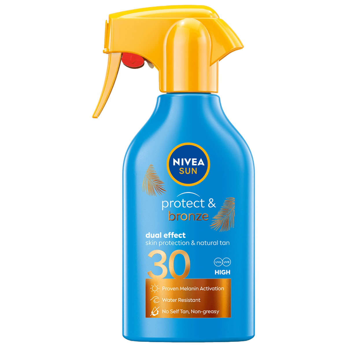 Spray cu protectie solara SPF30 Protect & Bronze Trigger, 270ml, Nivea