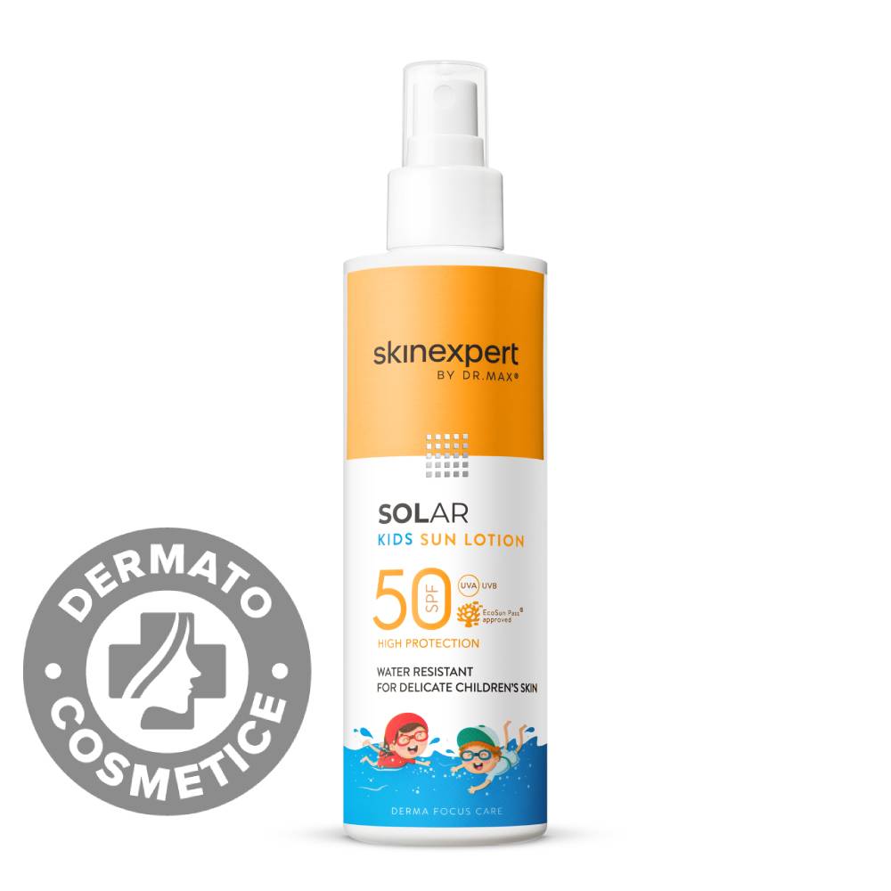Skinexpert by Dr. Max® Solar Lotiune cu protectie solara pentru copii SPF50, 200ml