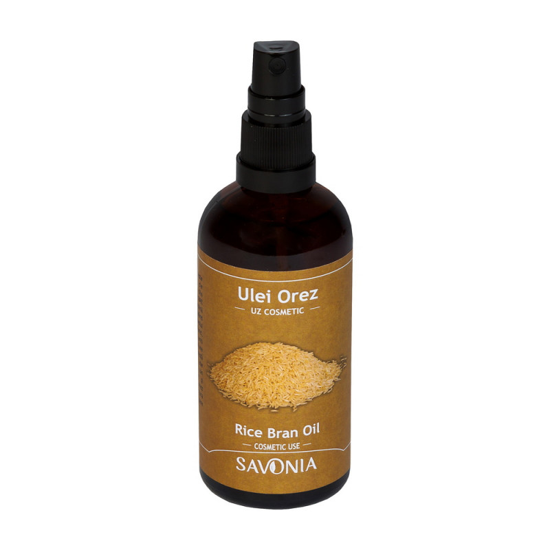 Ulei de orez pentru uz cosmetic, 100ml, Savonia