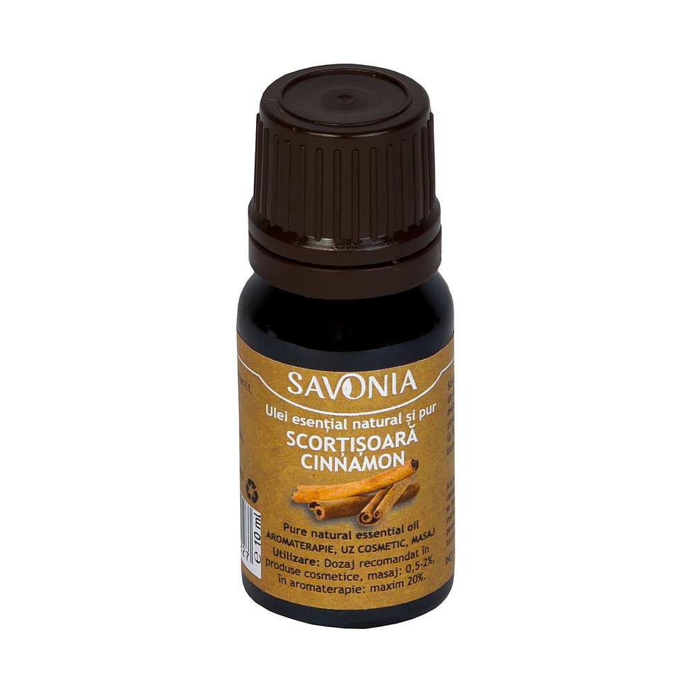 Ulei esential natural si pur Scortisoara uz extern, 10ml, Savonia