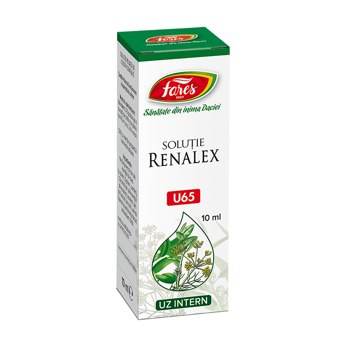 Renalex solutie U65, 10ml, Fares