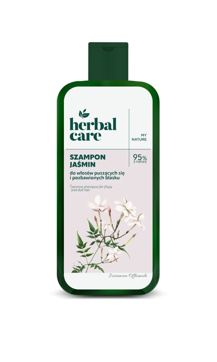 Sampon cu extract de iasomie pentru par rebel si lipsit de stralucire Herbal Care, 330ml, Farmona