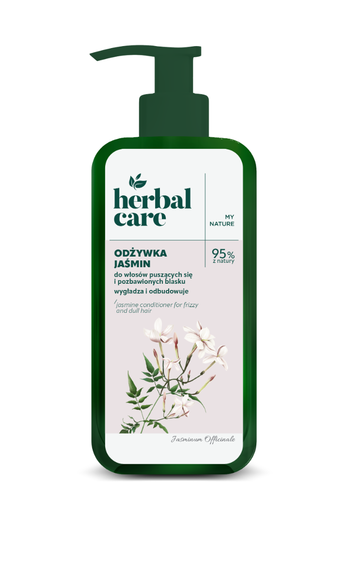Balsam cu extract de iasomie pentru par rebel si lipsit de stralucire Herbal Care, 200ml, Farmona