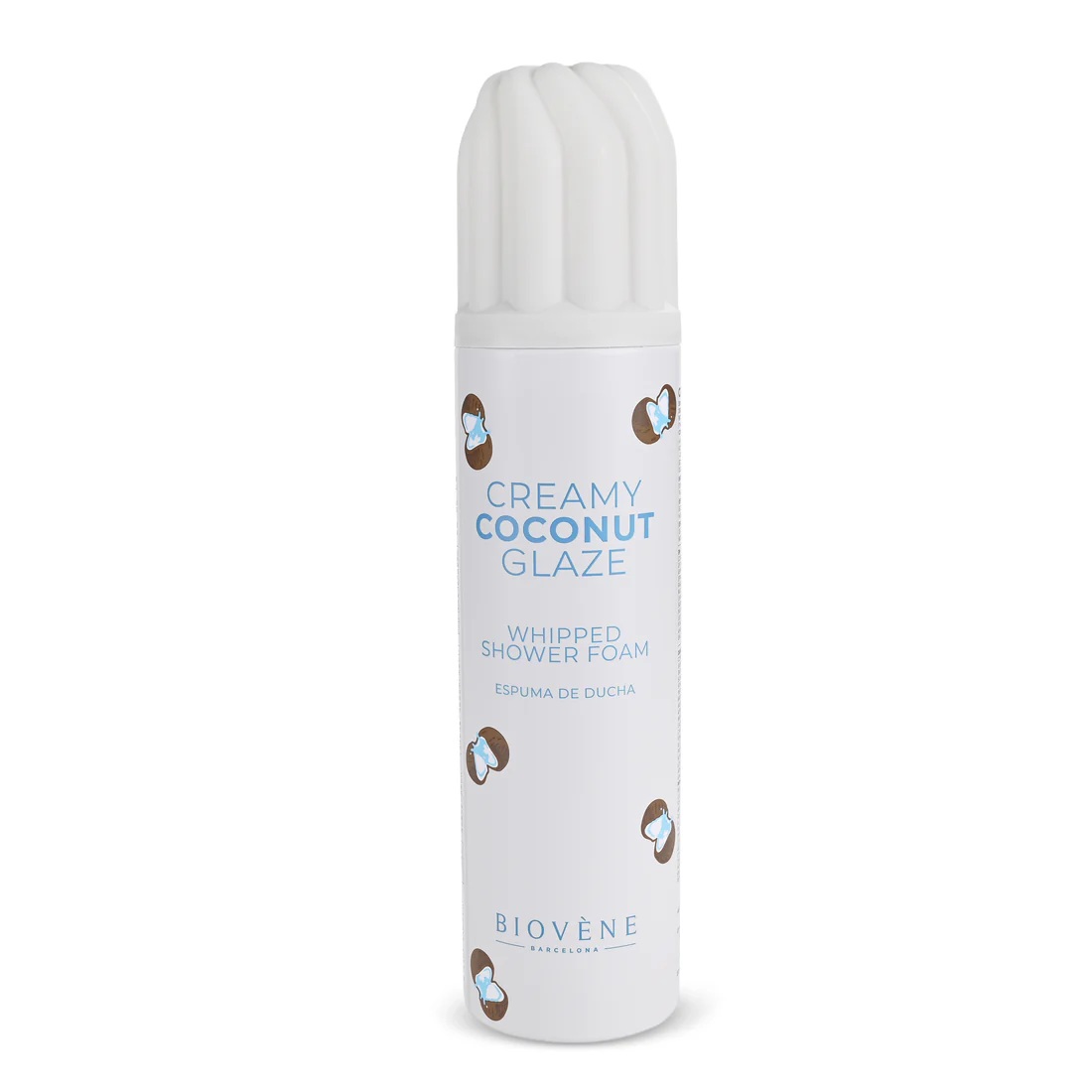 Gel de dus spuma Creamy Coconut Glaze, 250ml, Biovene