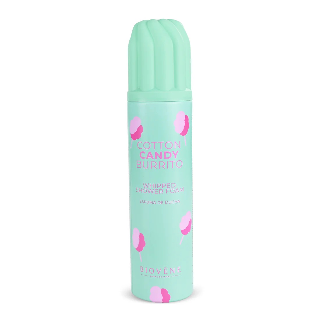 Gel de dus spuma Cotton Candy Burrito, 250ml, Biovene