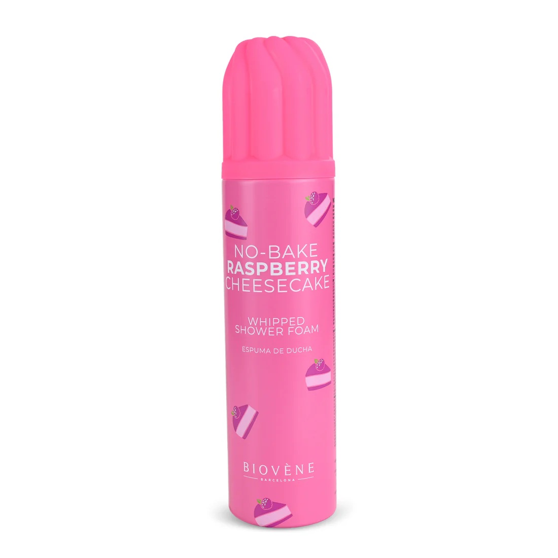 Gel de dus spuma Raspberry Cheesecake, 250ml, Biovene