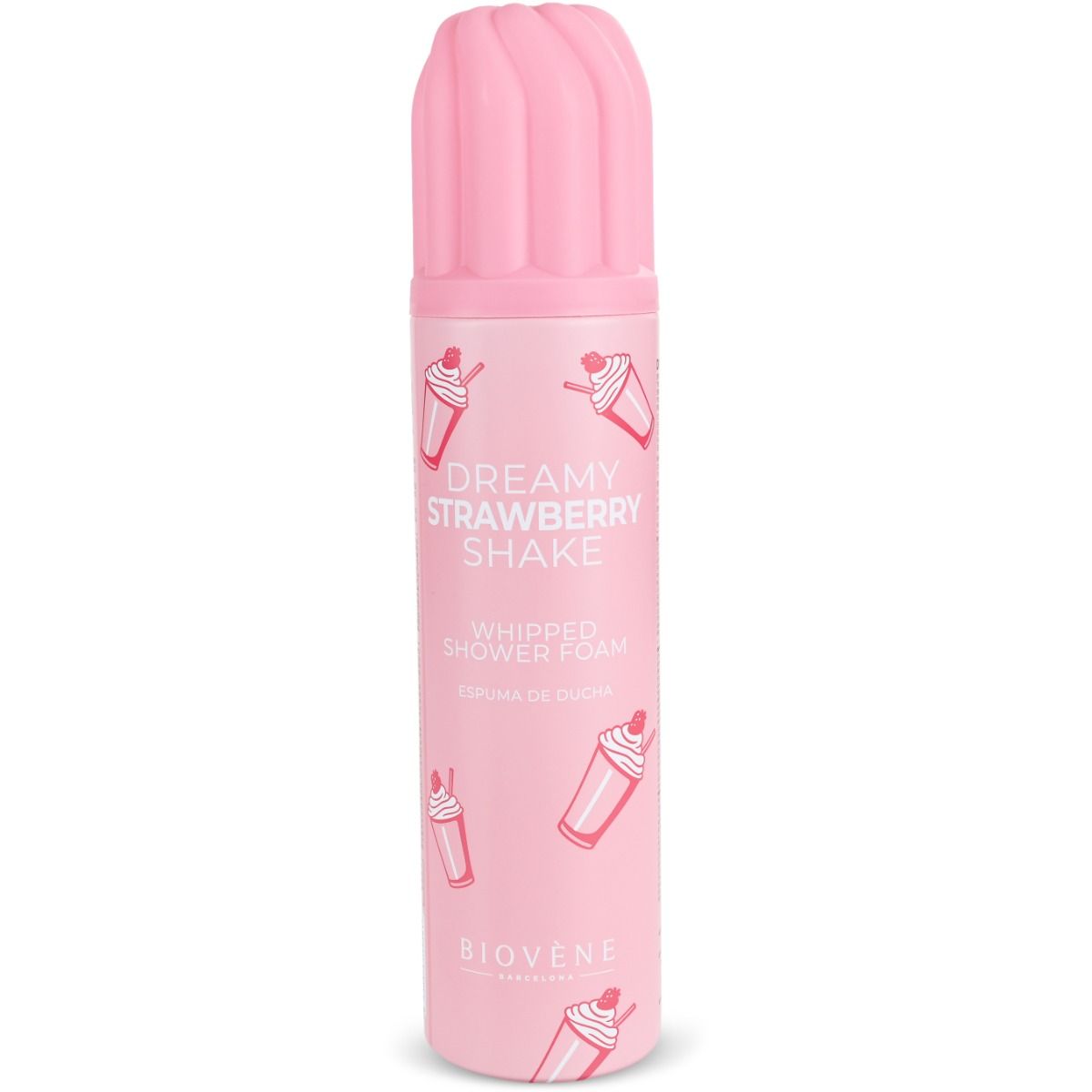 Gel de dus spuma Dreamy Straberry Shake, 250ml, Biovene