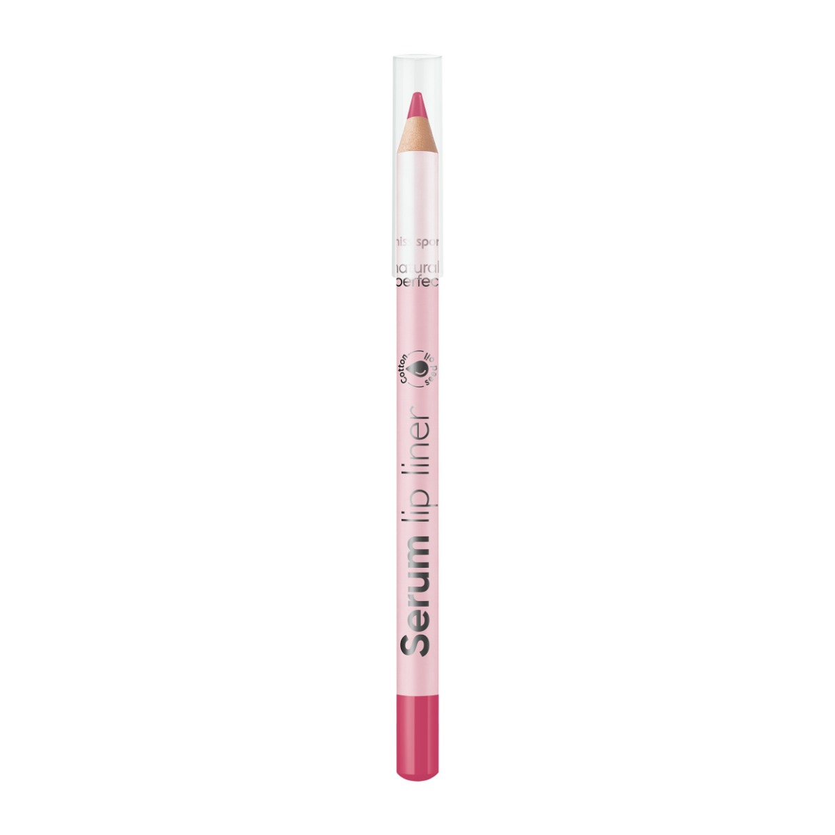 Creion de buze cu serum Naturally Perfect 01 Nude Pink, 1.2g, Miss Sporty