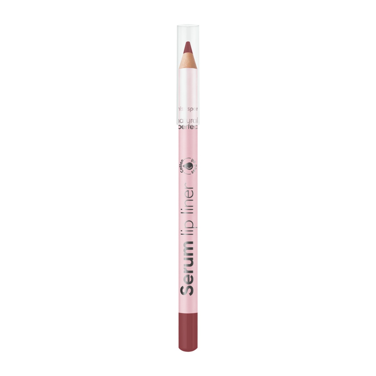 Creion de buze cu serum Naturally Perfect 04 Nude Mauve, 1.2g, Miss Sporty