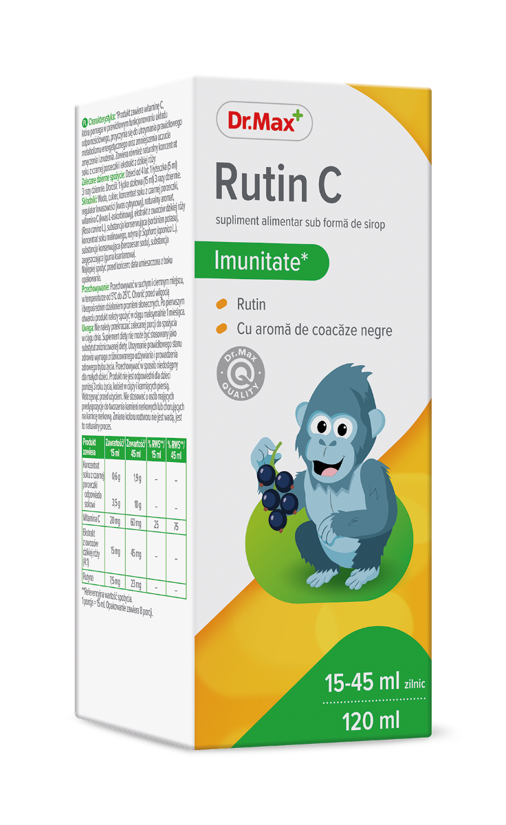 Dr. Max Rutin C Sirop, 120ml