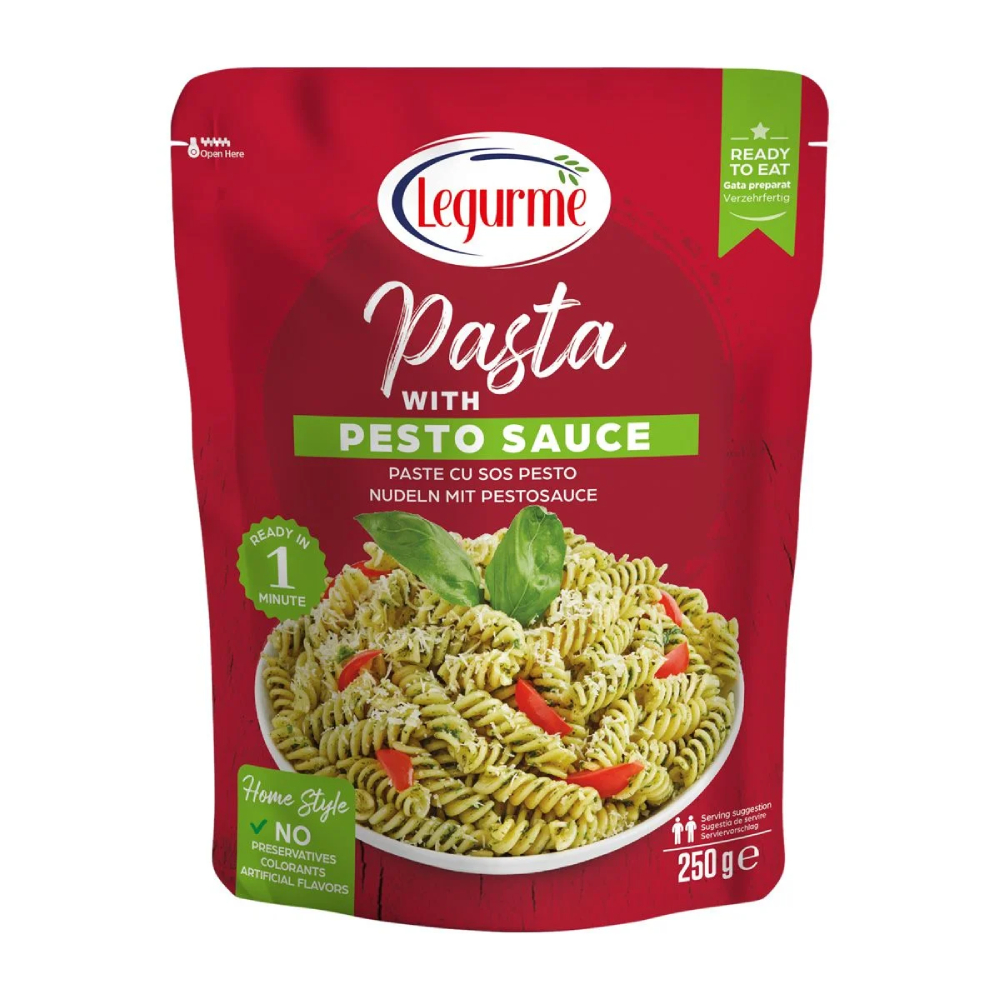 Paste cu sos Pesto, 250g, Legurme