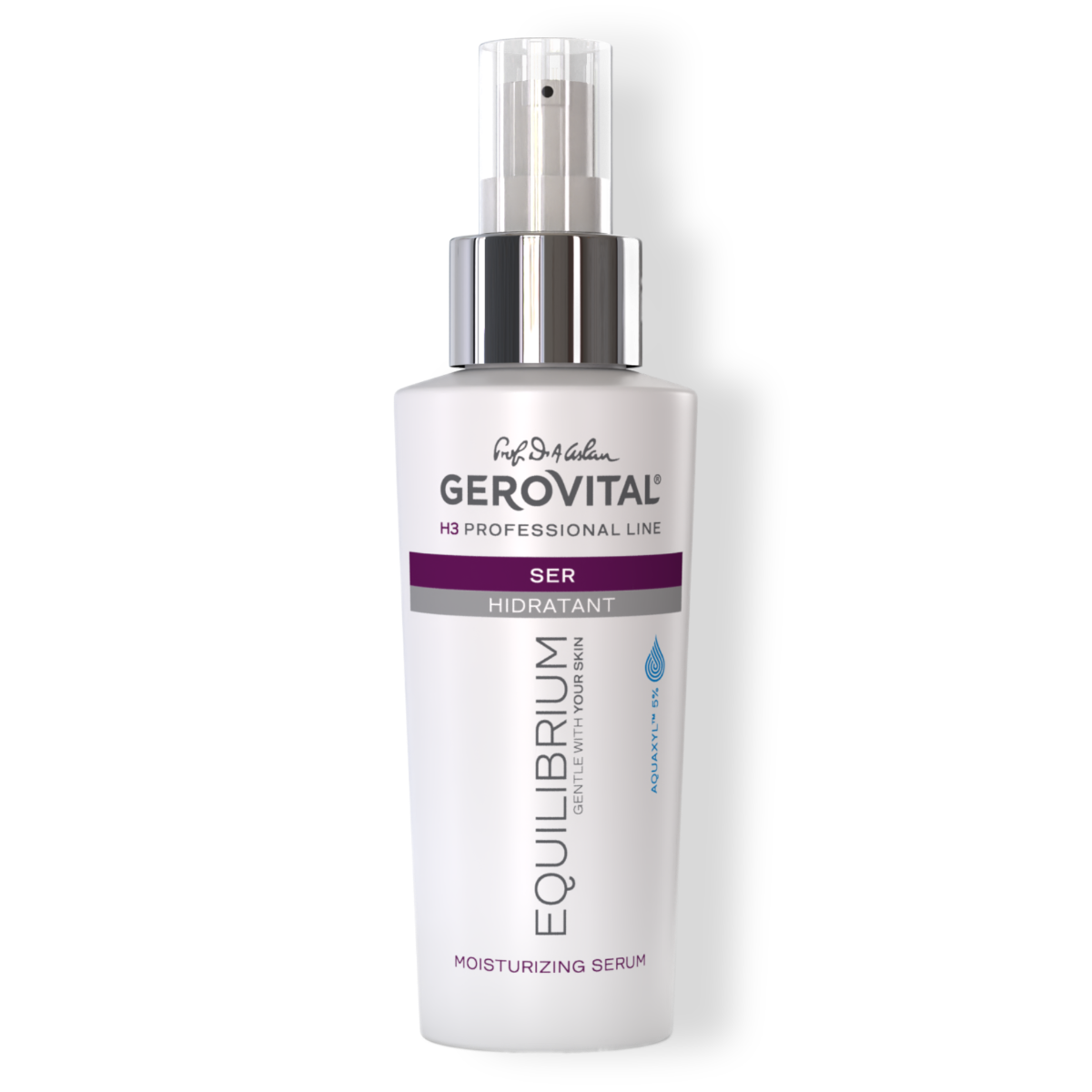 Ser Hidratant Intens Pentru Toate Tipurile De Ten Cu Aquaxyl 5%, Gerovital H3 Equilibrium, 100 Ml