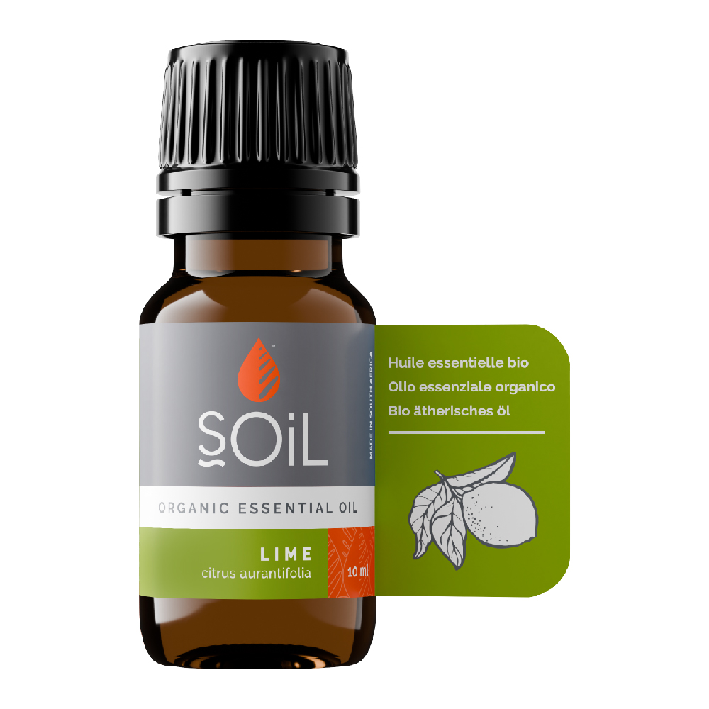 Ulei Esential Lime 100% Organic Ecocert, 10ml, Soil