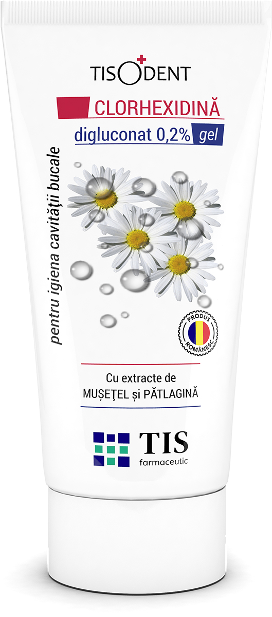 Gel cu clorhexidina Tisodent, 50ml, Tis Farmaceutic