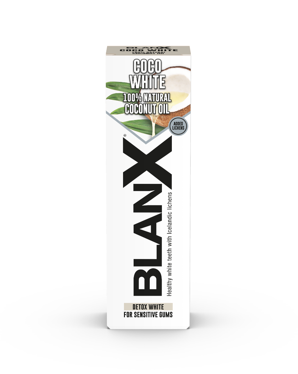 Pasta de dinti Coco White, 75ml, BlanX