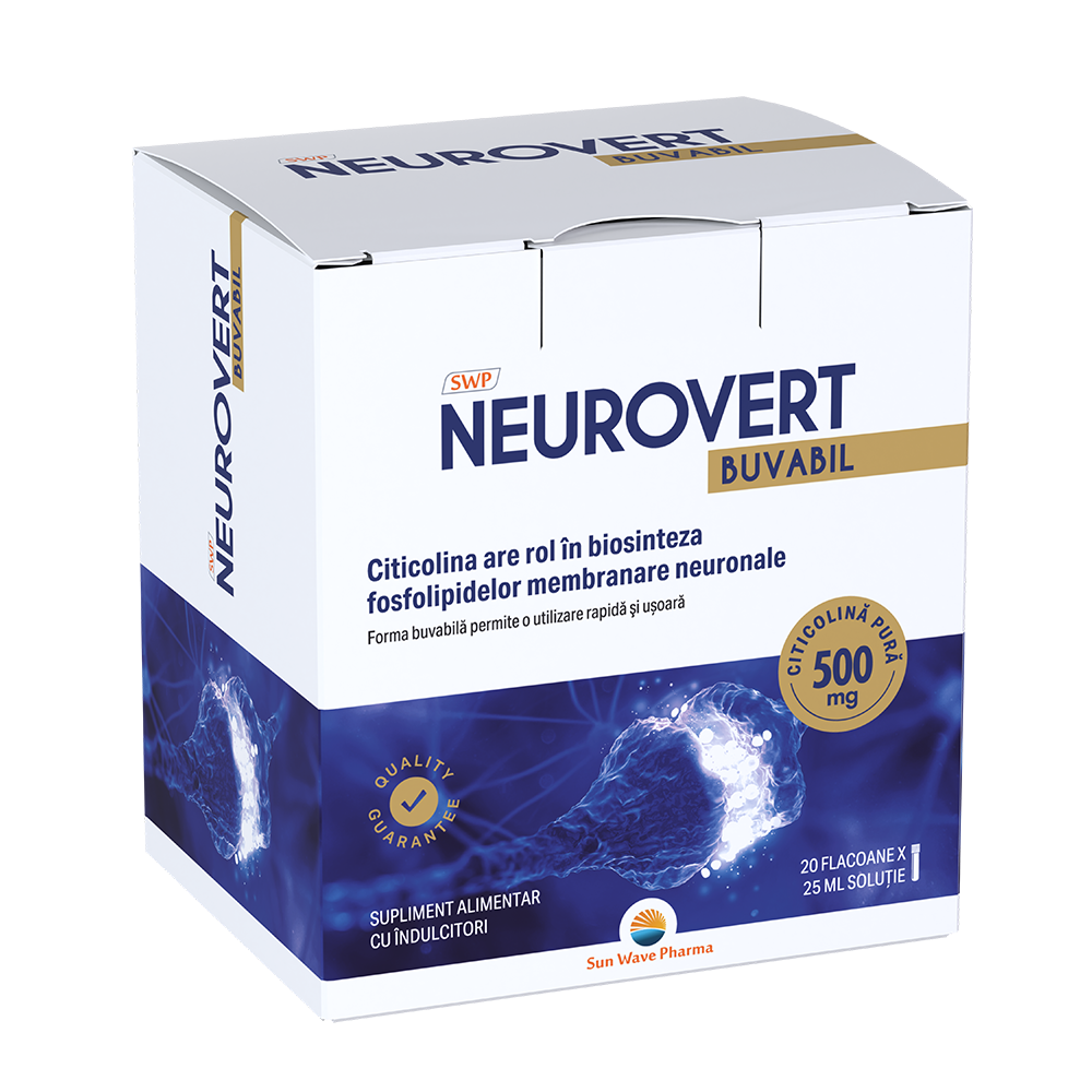 Neurovert buvabil, 20 flacoane, Sun Wave Pharma