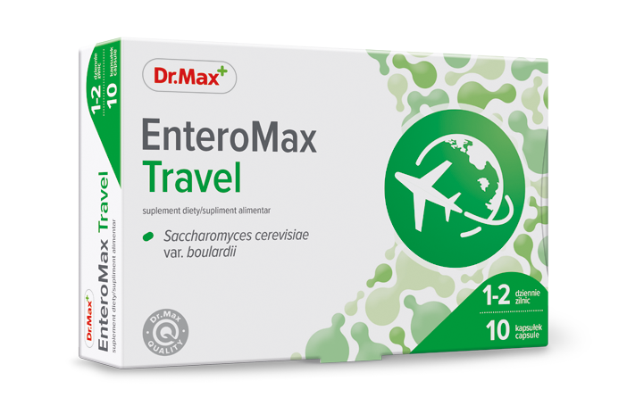Dr. Max Enteromax Travel, 10 capsule