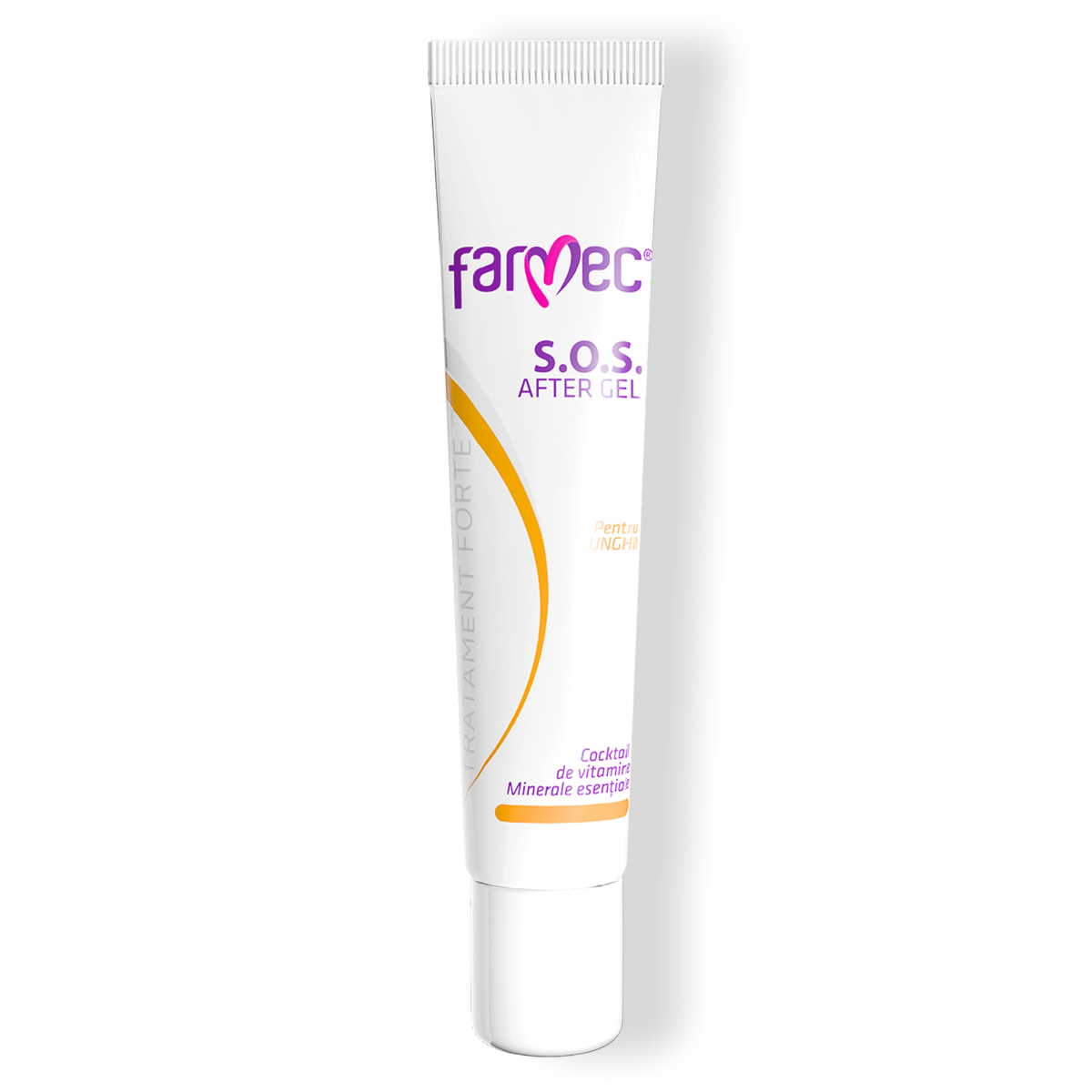 S.o.s. After Gel Cu Cocktail De Vitamine și Mgcuzn, Farmec Tratament Forte, 15 Ml