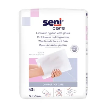 Manusi laminate pentru curatare, 50 bucati, Seni
