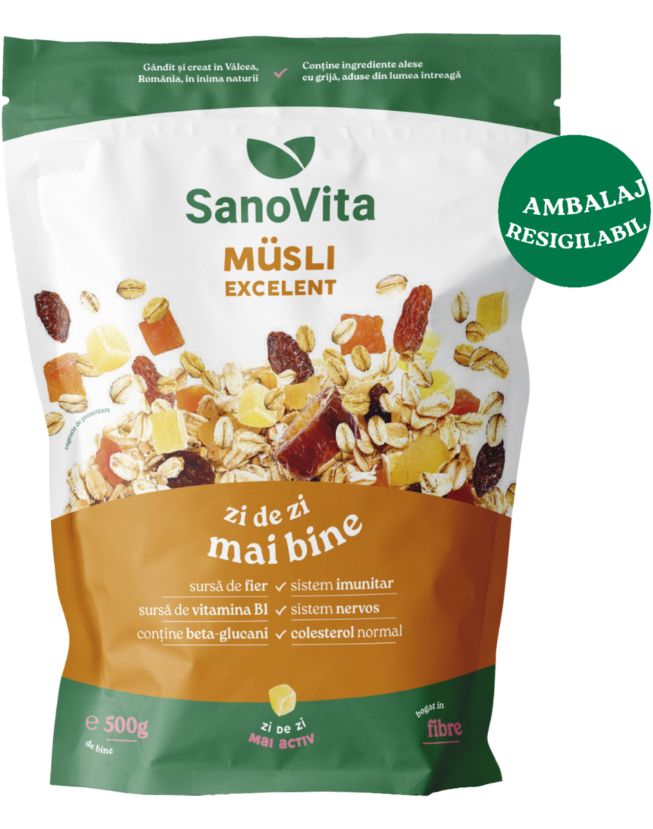 Musli Excelent, 500g, SanoVita