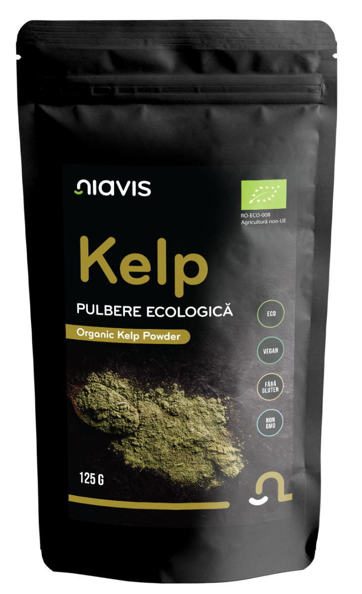 Kelp Pulbere ecologica, 125g, Niavis
