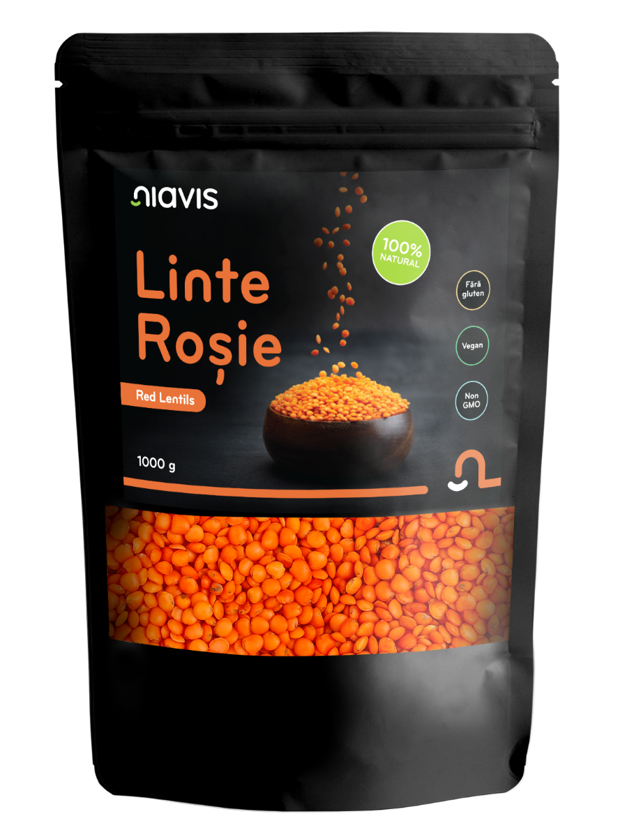 Linte rosie ecologica, 500g, Niavis