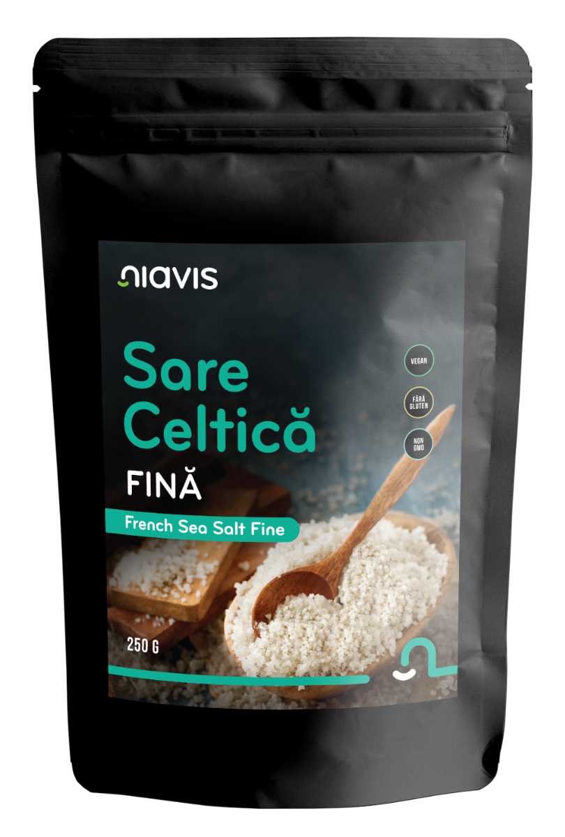 Sare celtica fina, 250g, Niavis