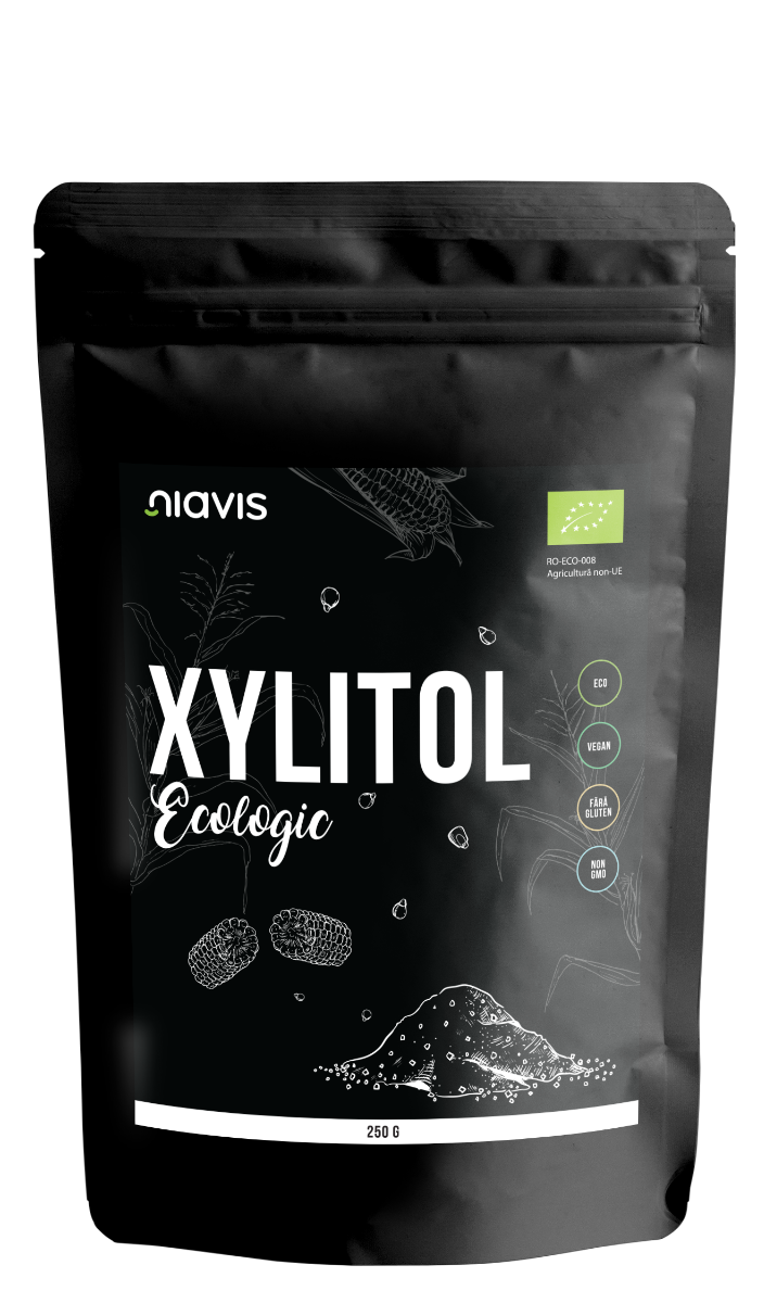 Xylitol Pulbere ecologica, 250g, Niavis