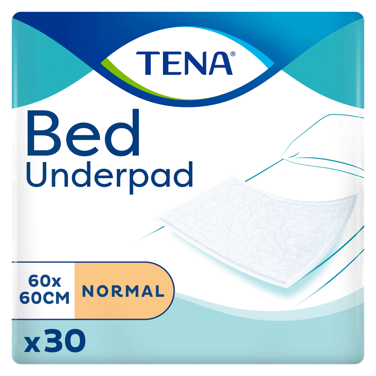 Protectii pentru pat Bed Normal 60 x 60 cm, 30 bucati, Tena
