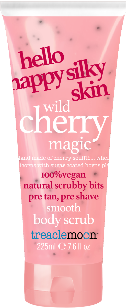 Scrub de corp Wild Cherry Magic, 225ml, Treaclemoon