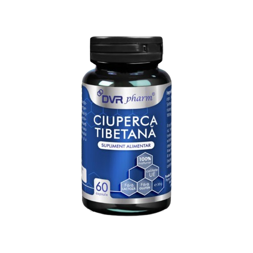 Ciuperca Tibetana, 60 capsule, DVR Pharm