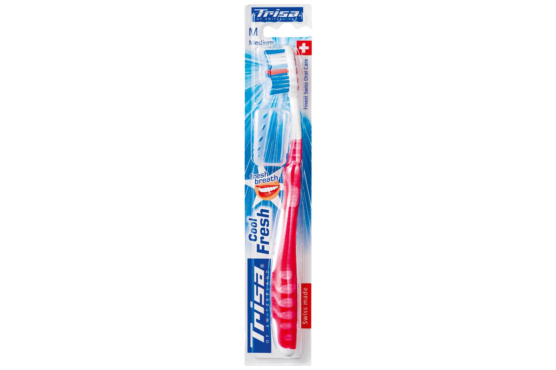 Periuta de dinti Cool & Fresh Medium, 1 bucata, Trisa