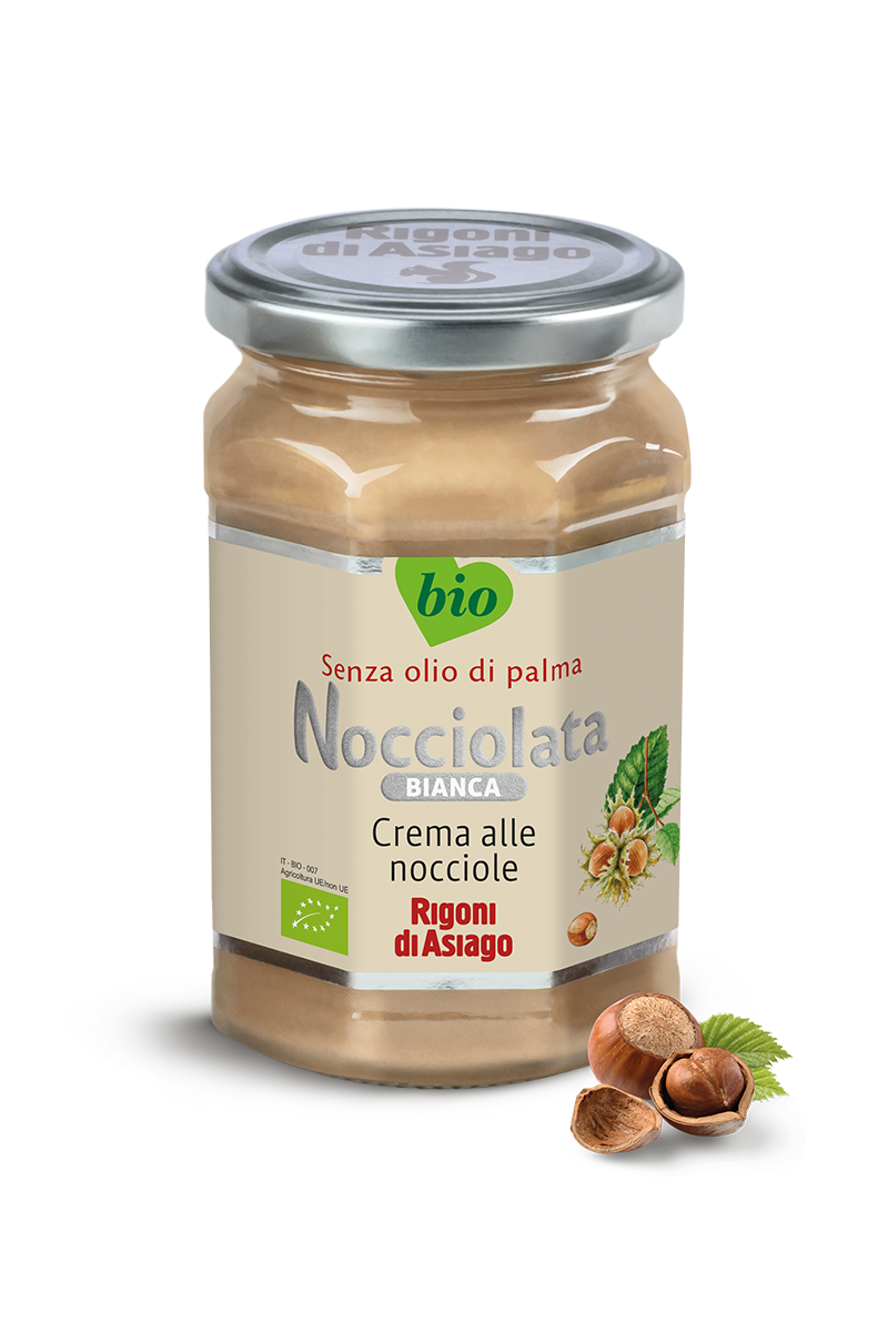 Crema bio alba Nocciolata, 250g, Rigoni di Asiago