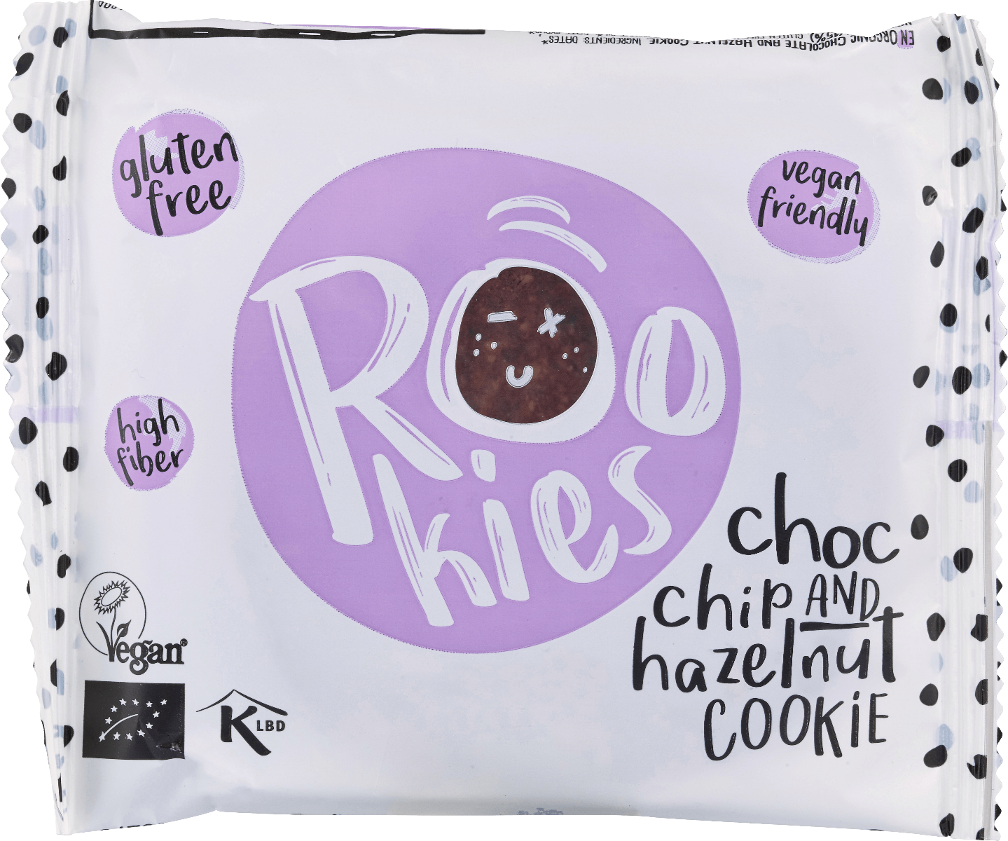 Biscuit bio cu ciocolata si alune, 40g, Rookies
