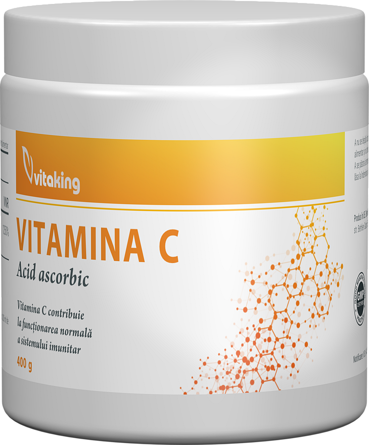 Vitamina C cristalizata, 400g, Vitaking