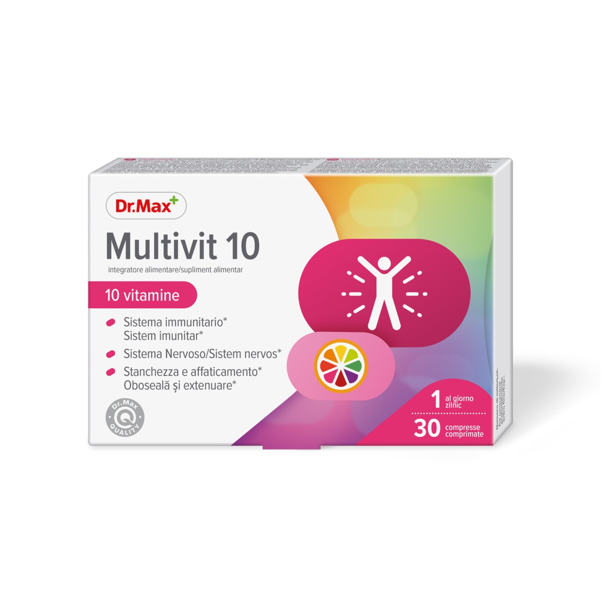 Dr. Max Multivit 10, 30 comprimate filmate