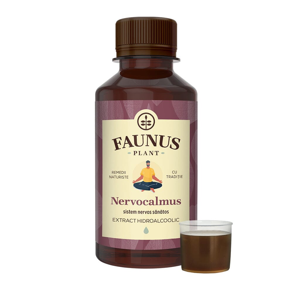Tinctura calmanta Nervocalmus, 200ml, Faunus Plant