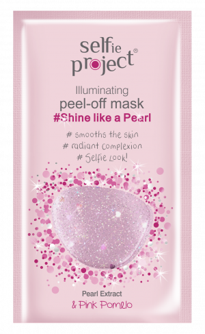 Masca exfolianta iluminanta Galaxy Shine Like A Pearl, 12ml, Selfie Project