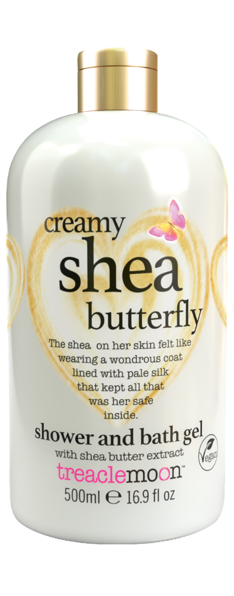Gel de dus Creamy Shea Butterfly, 500ml, Treaclemoon