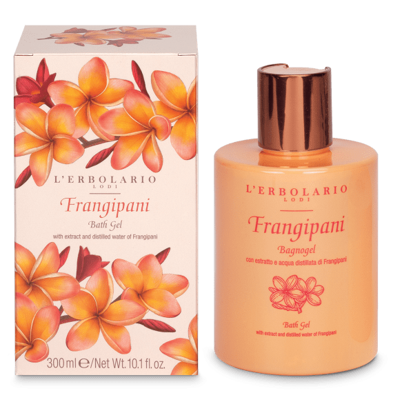 L'Erbolario Gel de dus Frangipani, 300ml