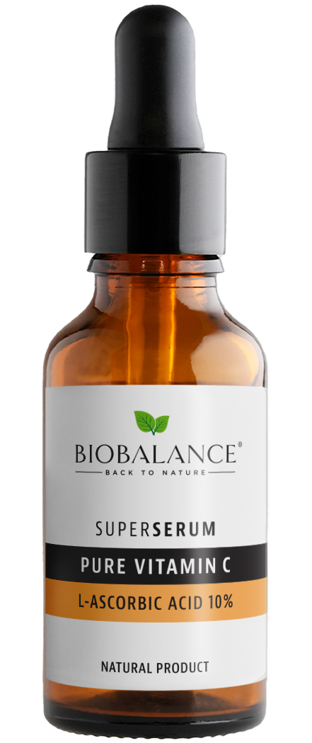 Ser de fata Pure Vitamin C Acid L-Ascorbic 10% Super Serum, 30ml, Bio Balance