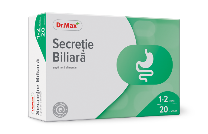 Dr. Max Secretie biliara, 20 capsule