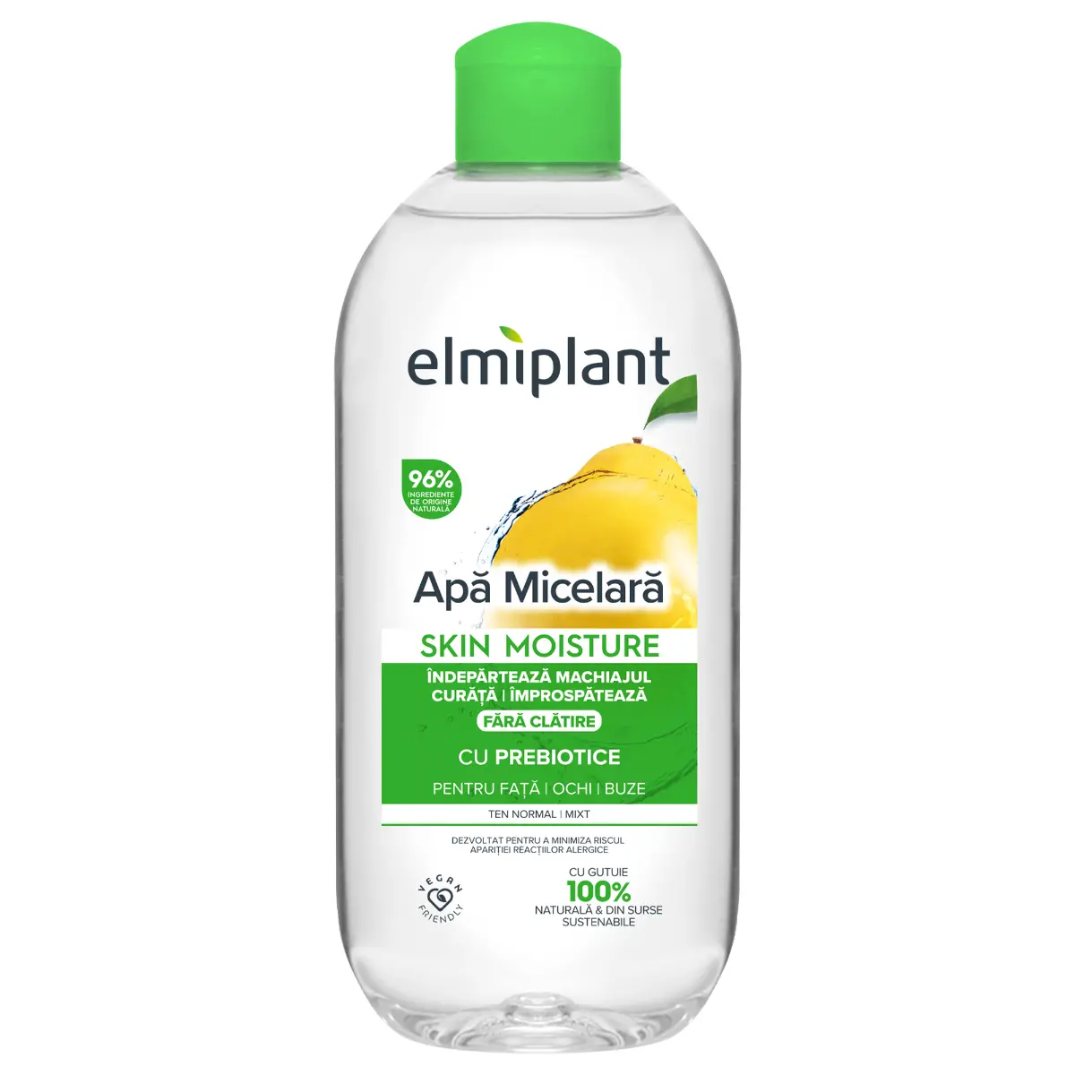Lotiune micelara cu probiotice si gutuie, 400ml, Elmiplant