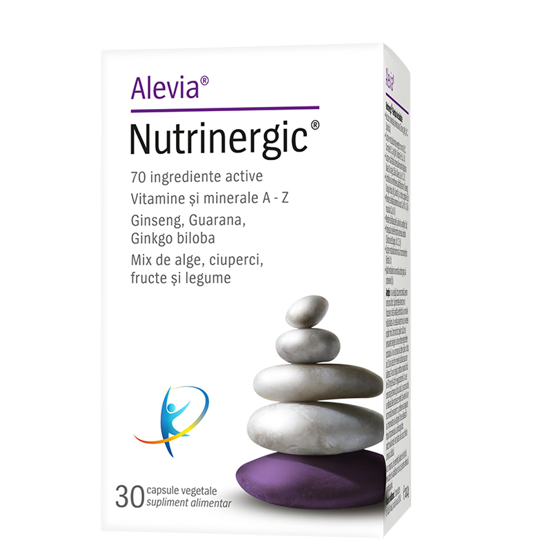 Nutrinergic, 30 comprimate, Alevia