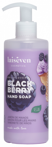 Sapun lichid pentru maini cu aroma de mure, 400ml, Laiseven
