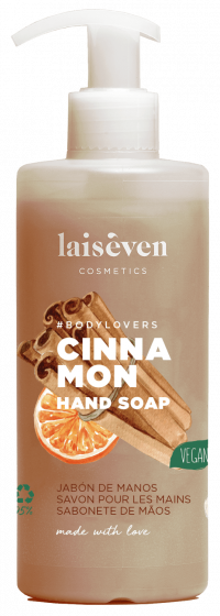 Sapun lichid pentru maini cu aroma de scortisoara, 400ml, Laiseven