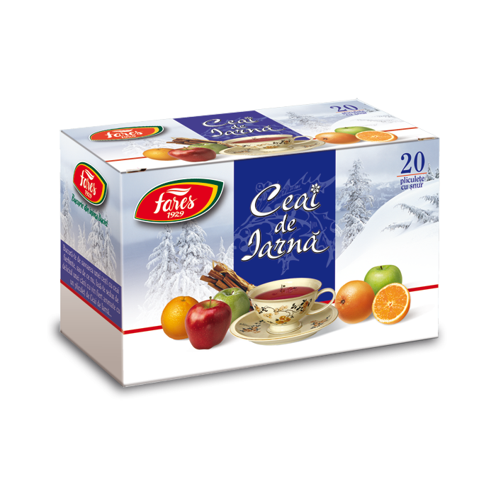 Ceai de iarna, 20 plicuri, Fares