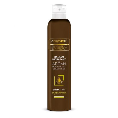 Balsam spuma hidratanta cu Argan Tratament Expert, 200ml, Gerovital